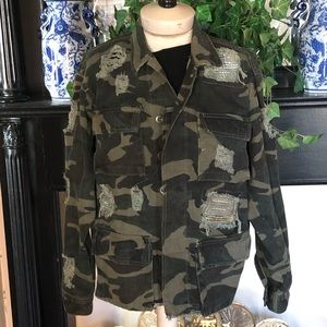 Ramona LaRue camo jacket
